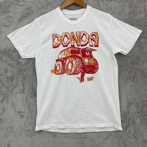 Donda for Y'all White Hip Hop Inspired Sherp Vehicle Artist Graphic Tee